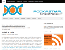 Tablet Screenshot of podkasty.pl
